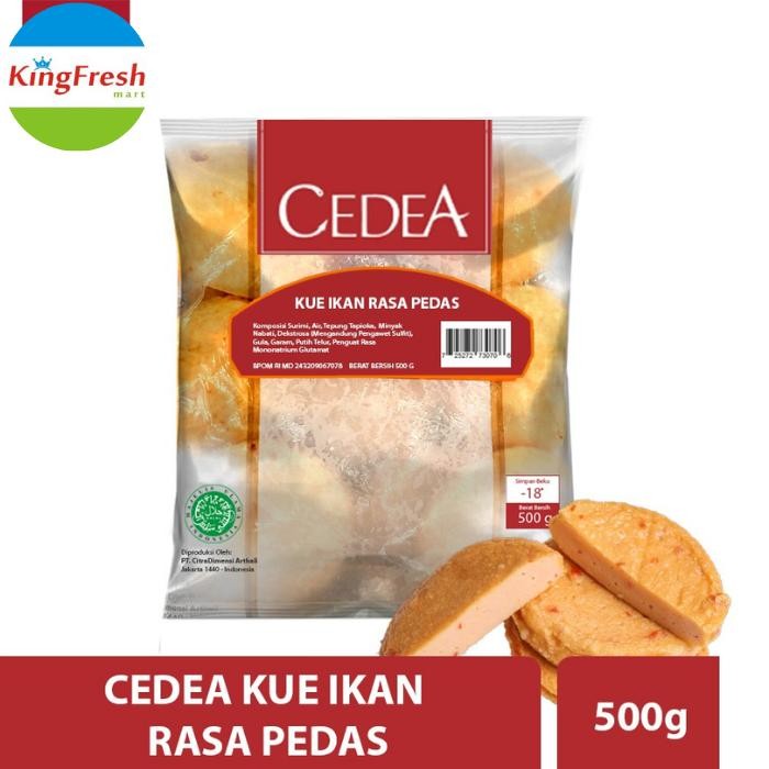 

PastikanDikirimLgsg- CEDEA KUE IKAN RASA PEDAS 500GRAM