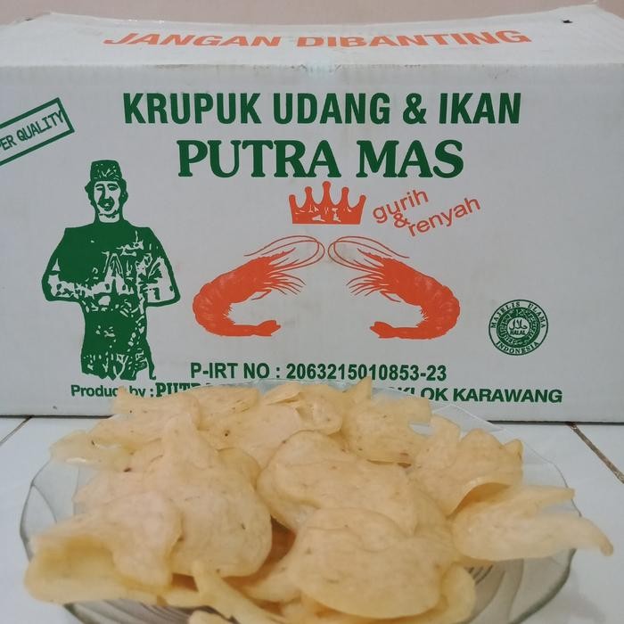 

PastikanDikirimLgsg- Kerupuk Udang dan Ikan Putra Mas 1 Kg