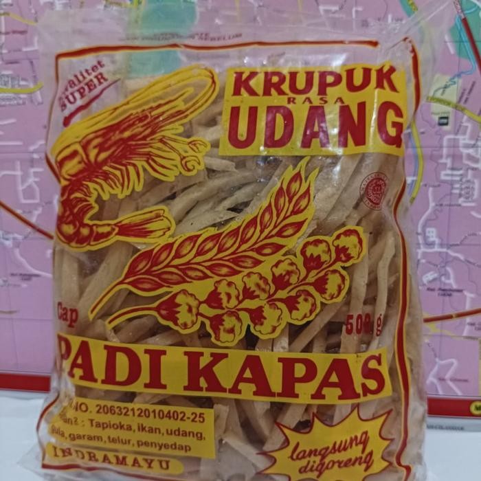 

PastikanDikirimLgsg- kerupuk udang padi kapas /Kerupuk udang padi kapas stik sirian 500gr