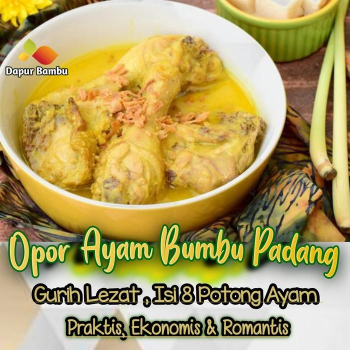 

PastikanDikirimLgsg- Opor Ayam isi 8 Potong / Opor Ayam Bumbu Kuning Frozen food
