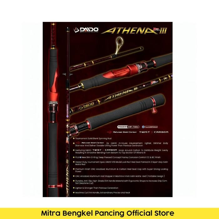 Joran Daido Athena Iii Carbon Solid Joran Empang