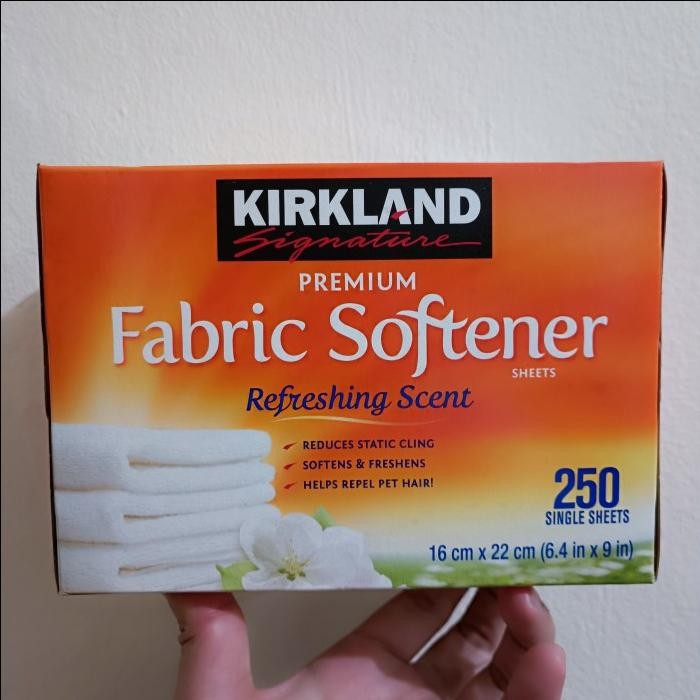 Kirkland Fabric Softener Sheets Dryer Sheet Premium