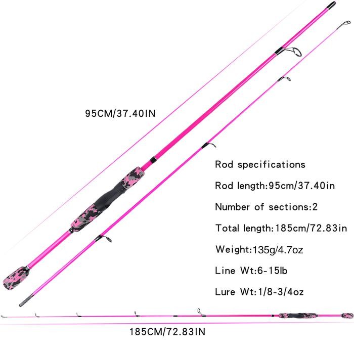 Sougayilang 1.8M Pancing Bc Tegek Pancing Joran Pancing Murah Dan Kuat 2 Super Kuat 8Kg Joran Sutet