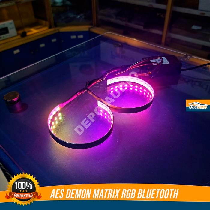 AES Demon Eyes RGB Matrix ANIMASI