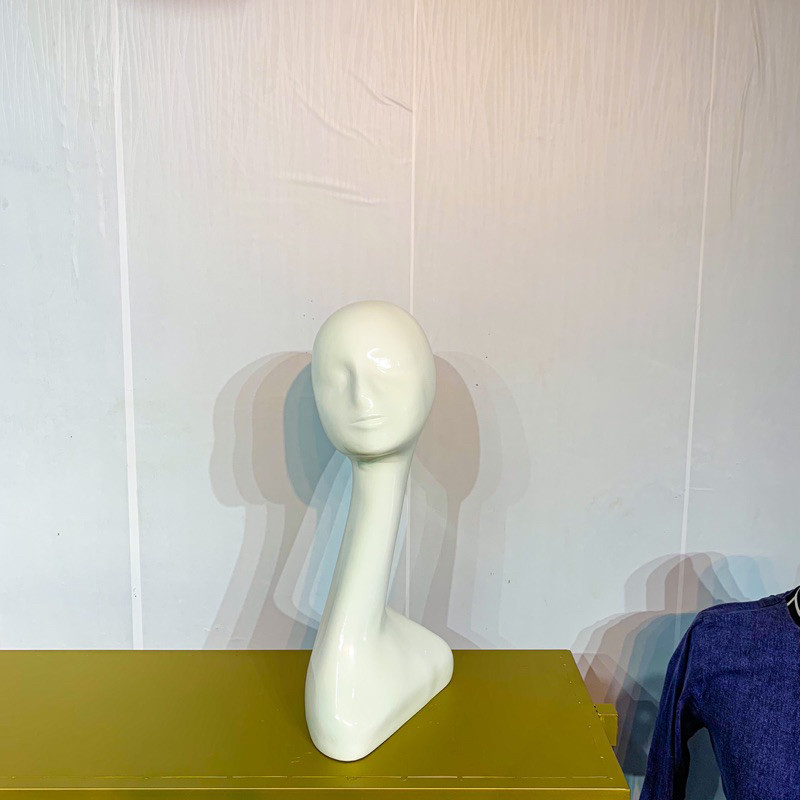 Manekin kepala Manekin Kepala Long Neck Manekin Kepala Bangau Hijab Manekin Kepala Bango Display