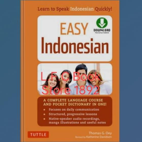 Buku Easy Indonesian Learn to Speak Indonesian Quickly