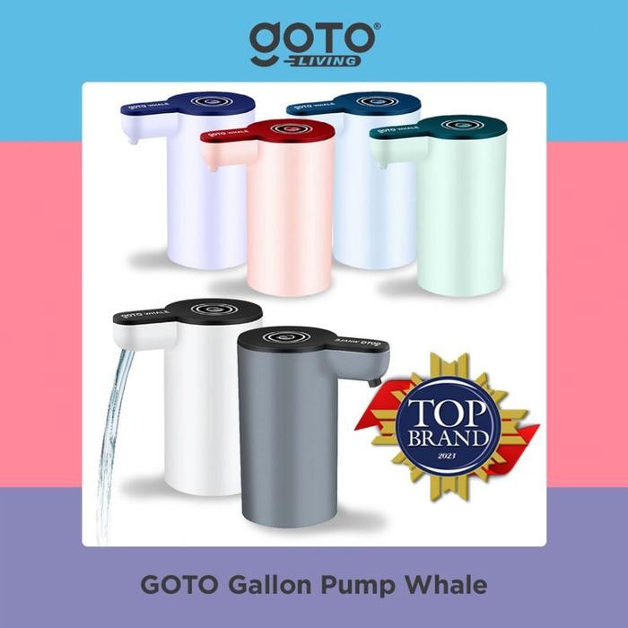 pompa galon elektrik goto whale original dispenser air minum charge