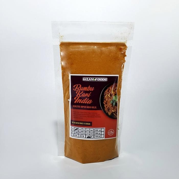 

New Bumbu Kari / Kare / Curry India Impor Halal Powder / Bubuk 100 gr