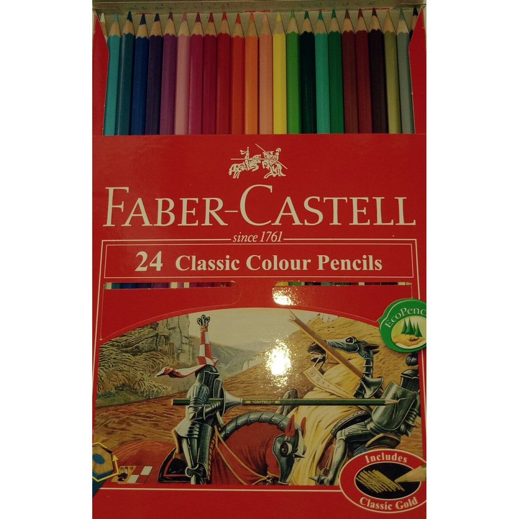 

FABER CASTELL / PENSIL 24 Warna CLASSIC