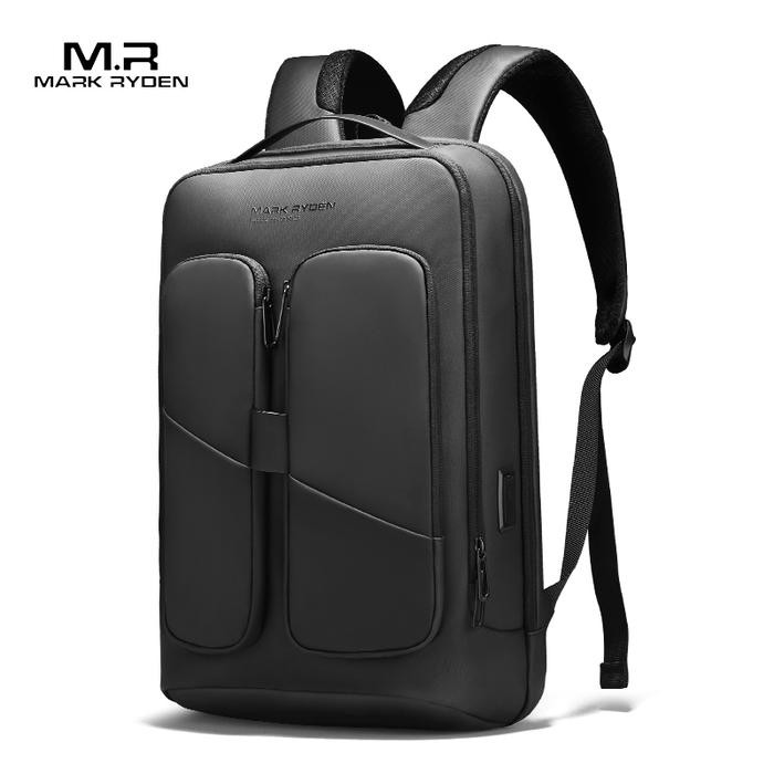 Tas Mark Ryden MR9222 Bag Backpack Pria Ransel Laptop 15.6 Inch USB