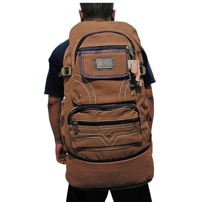 TAS RANSEL KANVAS SUPER JUMBO POLO EKSPANDING KANVAS SUPER JUMBO