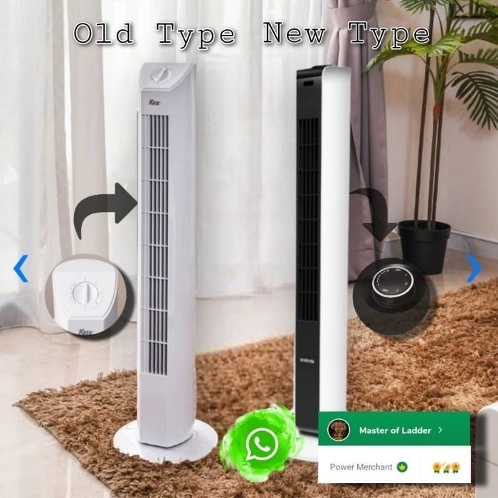 Kris Kipas Angin Lantai Berdiri Tower Fan Kris Standing Pedestal Fan