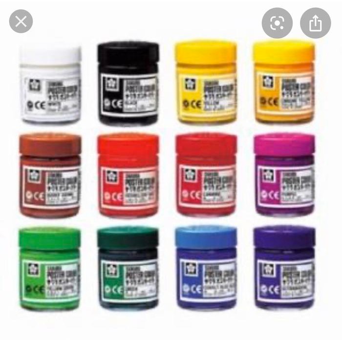 

PROMO! Cat poster sakura 15 ml satuan selain metalic dan fluorecent