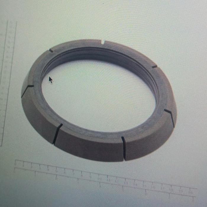 Conical Brake Ring/Kampas Motor Demag Hoist Crane KB 160 Model Tebal