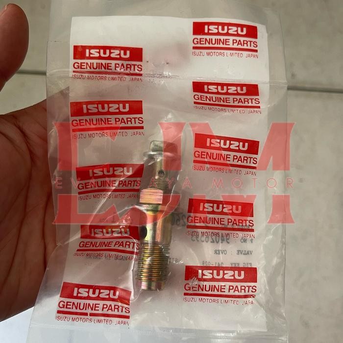 VALVE OVERFLOW / BAUT VALVE OVER ISUZU HITACHI ASLI GENUINE 9132600562