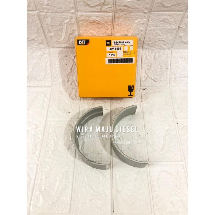 Metal Duduk Bearing Set Crankshaft 3406 3412 / 317-8766 4W-5492