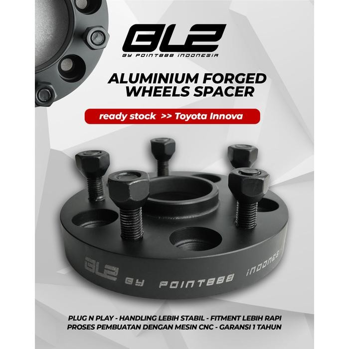 BLZ Adaptor Spacer Wheel Velg dengan NOK untuk INNOVA