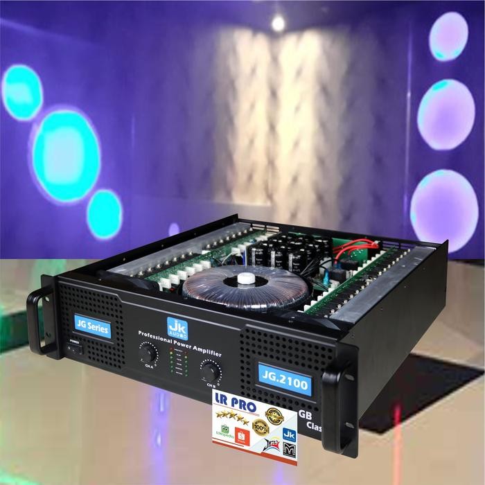 Power Amplifier Jk Audio Jg2100 Power Jk JG 2100