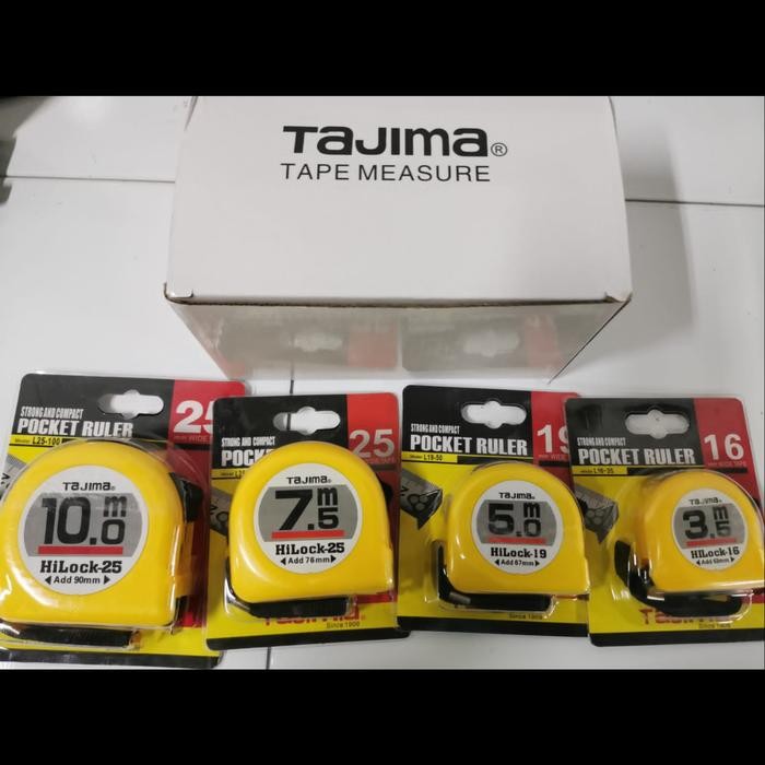 Meteran Tajima 10 Meter Grab/Gosend