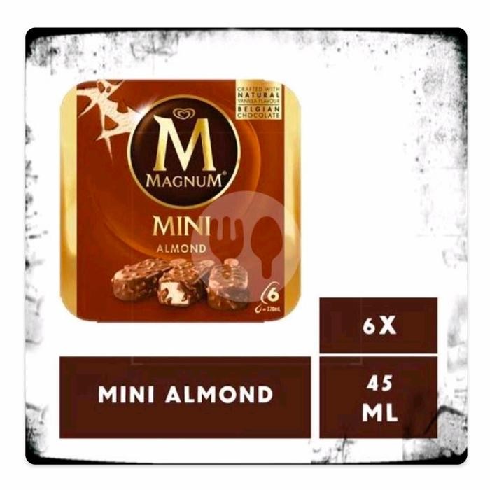 

BARANG TERLARIS 1box magnum mini almond