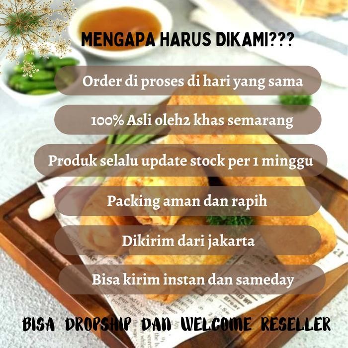 

BARANG TERLARIS LUMPIA BASAH ASLI BAGINDA RADJA LUMPIA BASAH KHAS SEMARANG