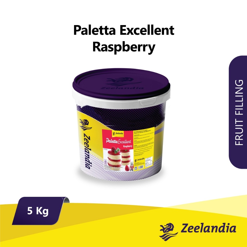 

Paletta Excellent Raspberry 5 Kg / Zeelandia / Selai Buah