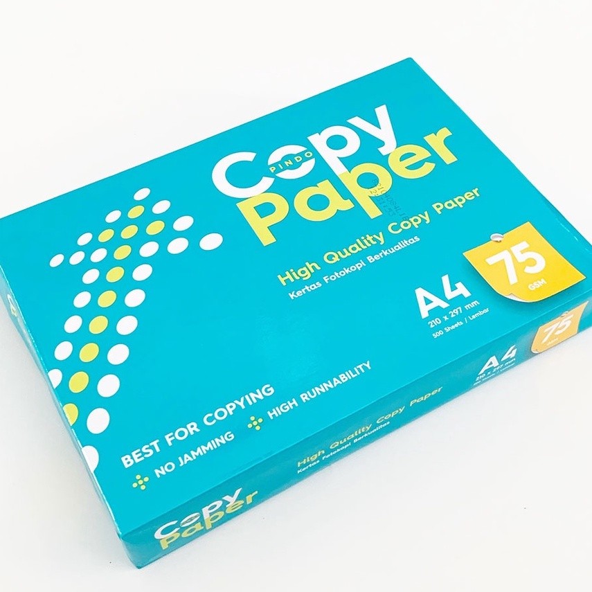 

COPY PAPER 75GR A4 F4 FOLIO G0SEND GR4B INSTAN ONLY / KERTAS FOTOCOPY / KERTAS PRINT