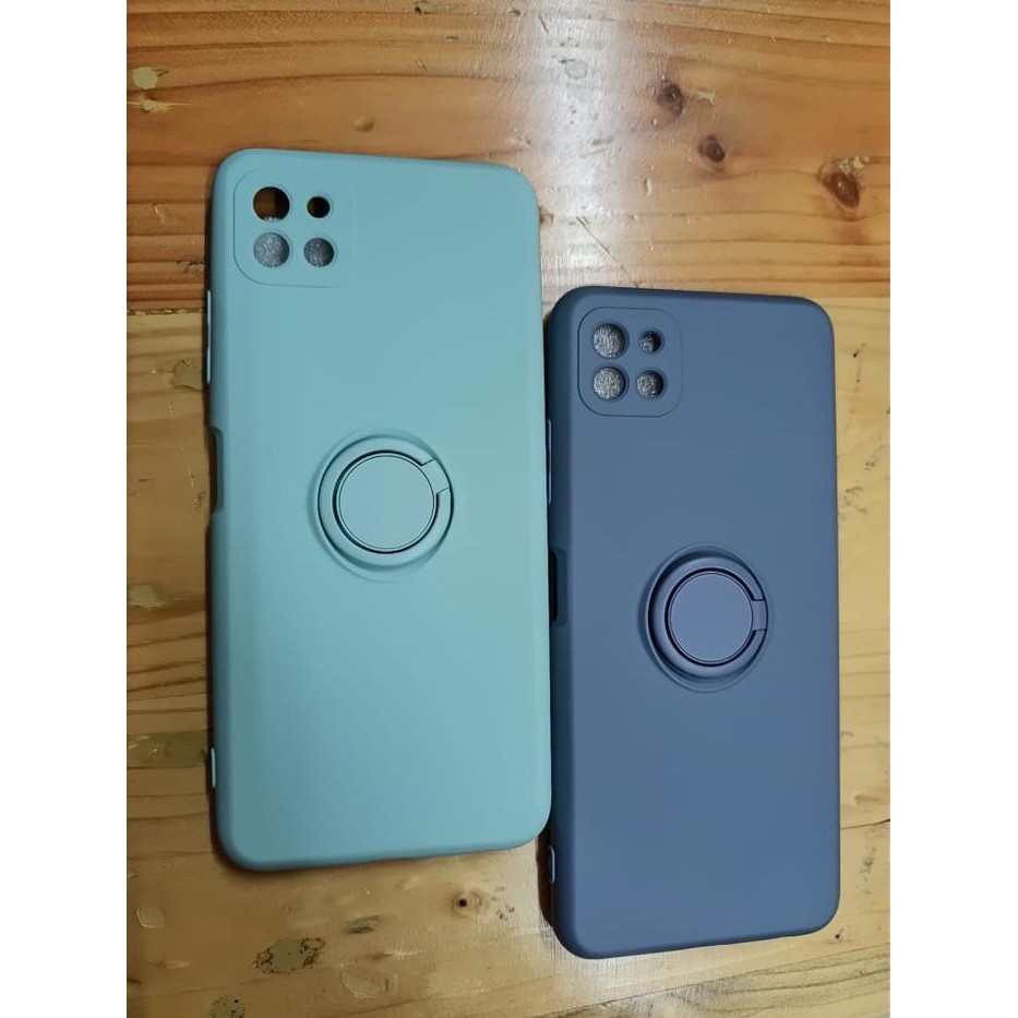 Promo Samsung A22 5G A12 M12 Ring Tali Lanyard Silikon Soft Case Hp Terlaris