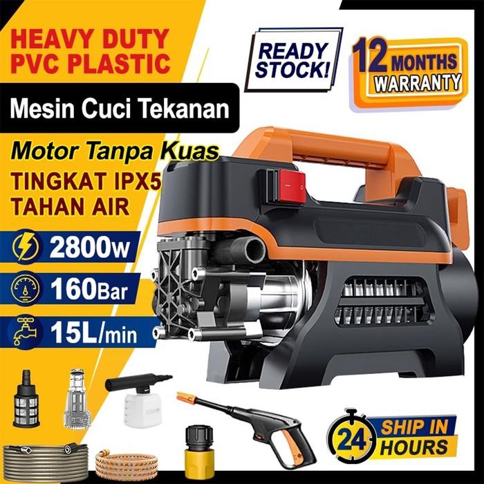 2800W mesin cuci mobil tekanan tinggi/Jet Cleaner Tekanan Tinggi /Alat Cuci Mobil /Jet cleane