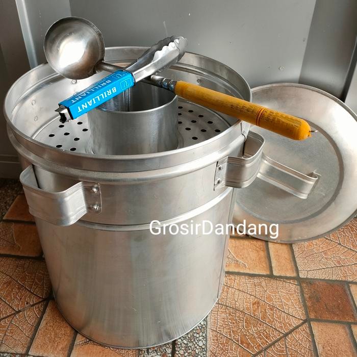 Dandang bakso besar Almunium tebal