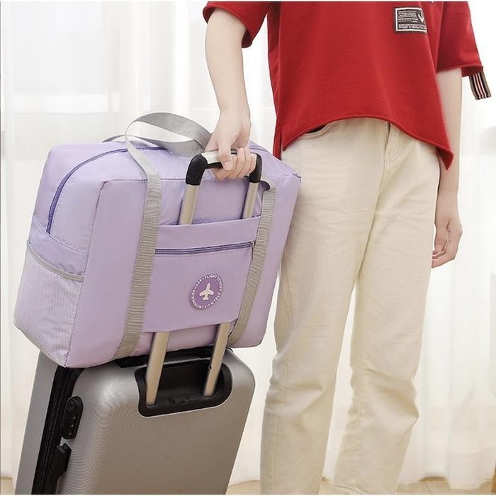 TimeToGo- Flight Bag Travel Tas Tambahan Koper Traveling New