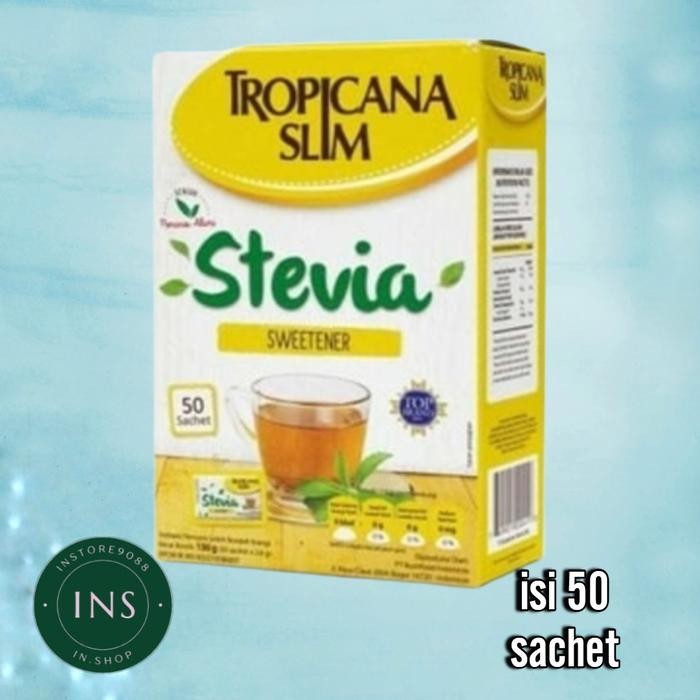 

Tropicana Slim Stevia Sweetener ( Isi 50 ) / 130g