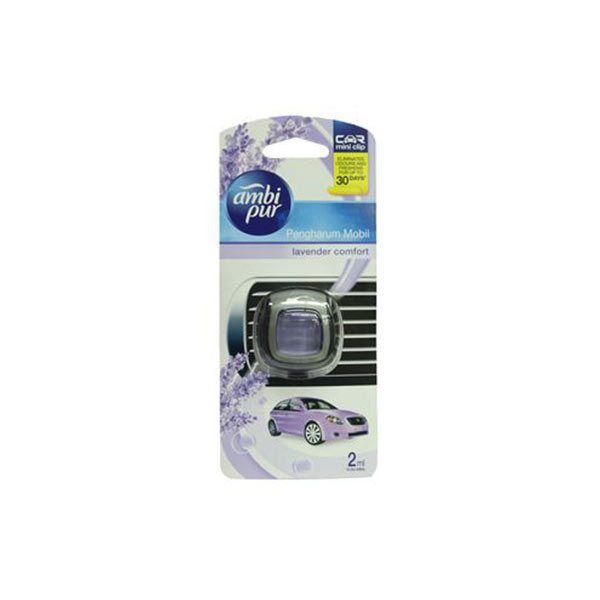 AMBIPUR CAR VENT CLIPS LAVENDER COMFORT