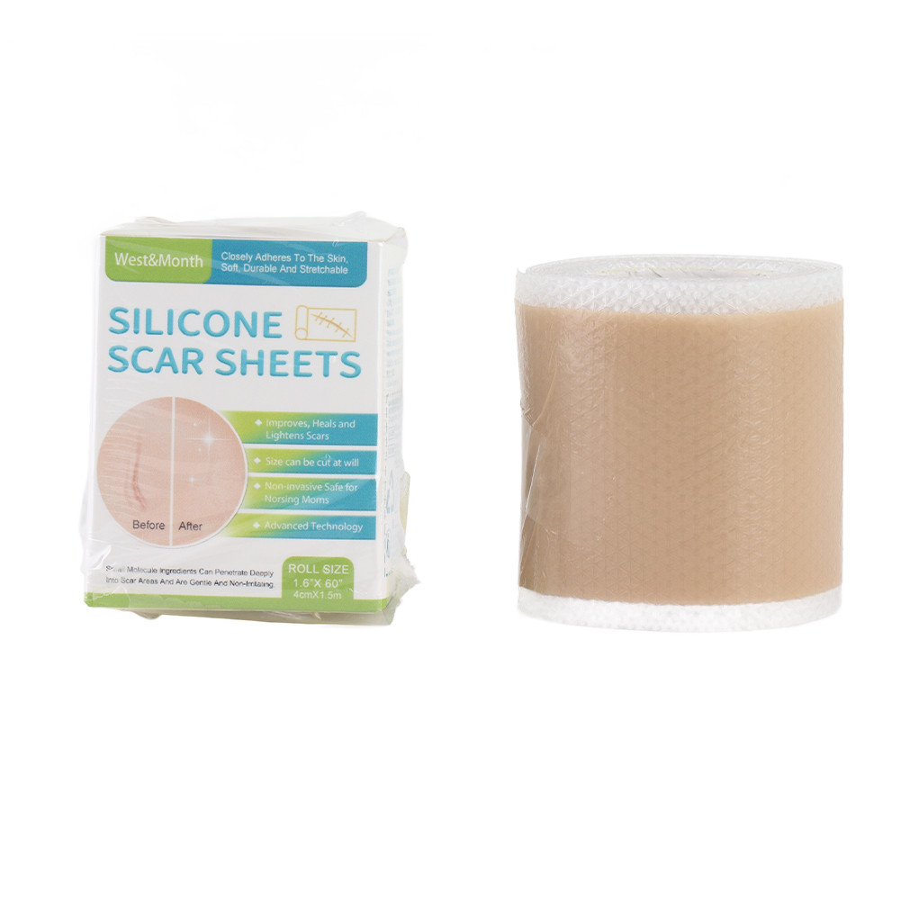 

Silicone Scar Patch Silicone Scar Tape Roll Scar Sheet Removal Self Adhesive Tape Therapy Patch Burn