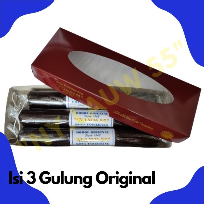 

Dodol Original NY.LAUW55 paket isi 3