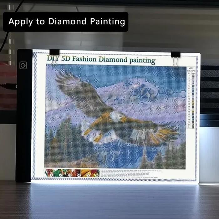 

[Ready Stock]A2/A3/A4/A5 Led Drawing Tracing Board Stensil Board Papan Jiplak Gambar Led Anak Dewasa