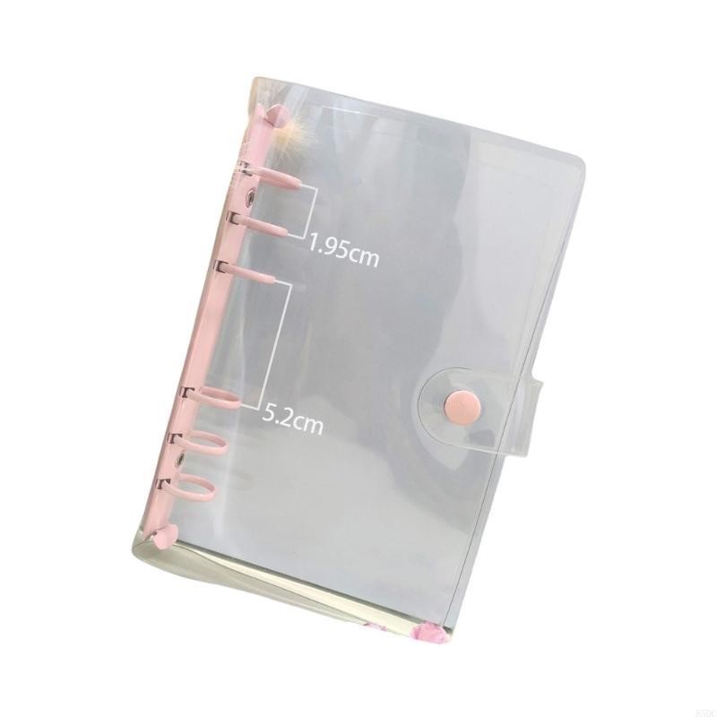 

85Dc A 6 6 Rings Binder Cover Refillable Planner Binder Soft Binder Cover For School