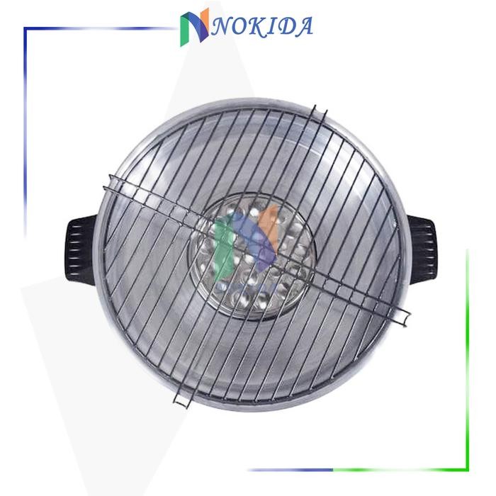terbaru  nokida alat pemanggang maspion fancy grill 33 cm / untuk panggangan sosis bakar ready