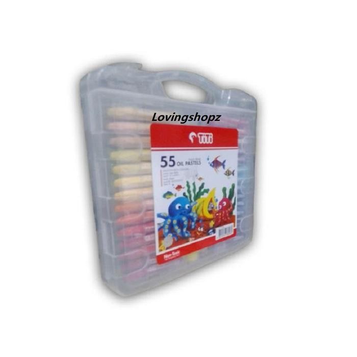 

Crayon Titi 55 Warna - Alat Tulis Mewarnai Stationery #Gratisongkir