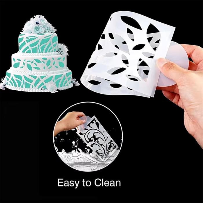 

Plastic Stencil 27Cm Cetakan Lukis, Craft, Kue Cake, Airbrush #31 #Gratisongkir