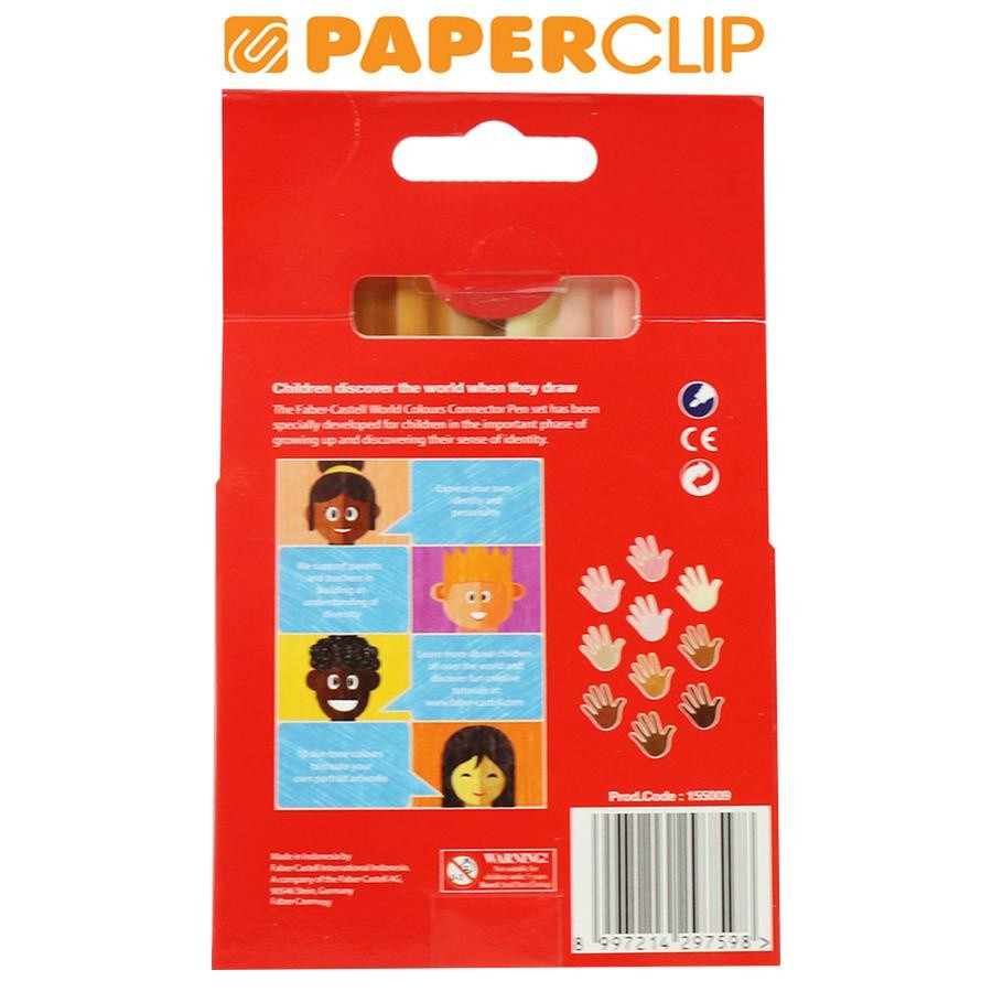 

SPIDOL FABER CASTELL 155009E 10C CONNECTOR PENS SKIN TONES