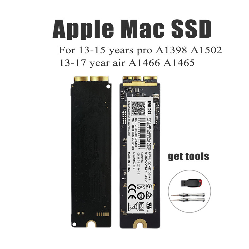 Imido Ssd 1Tb Internal Para Notebook Air/Retina Macbook Pro Compatible With A1465 A1466/Pro Retina