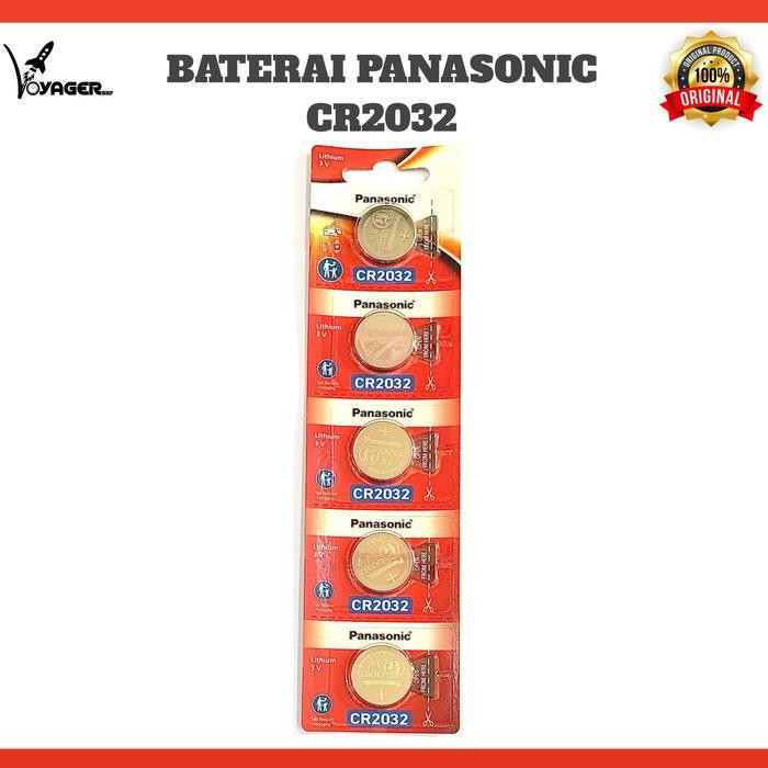 H0M3Sweet- Baterai Panasonic Cr2032 Original / Panasonic Cr 2032 - 1 Lembar Isi 5