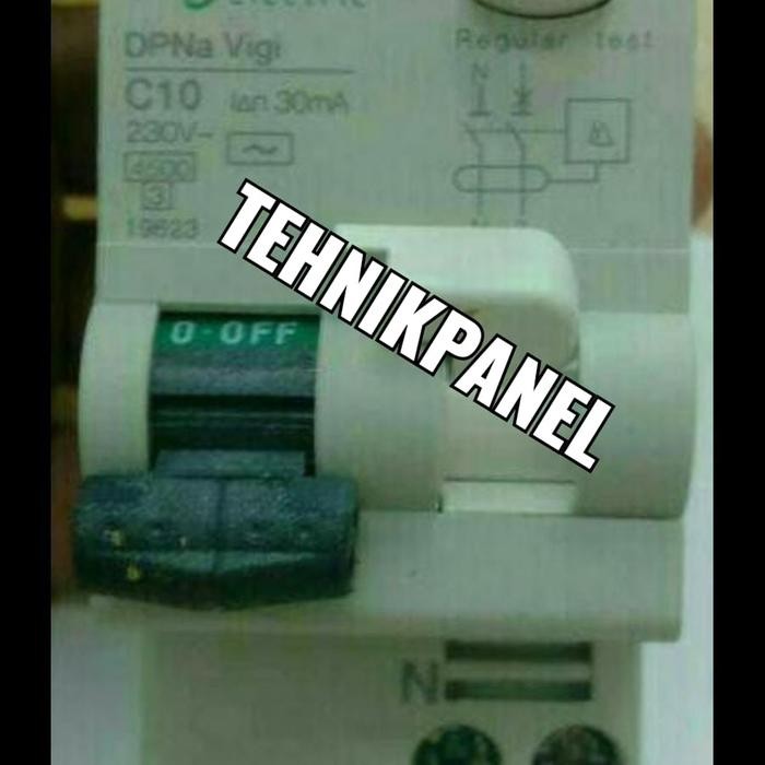 Terbagus Schneider Rccb Idpn N Vigi 1P+N 10A 30Ma/Rccb/Elcb 1P+N 10A Schneider