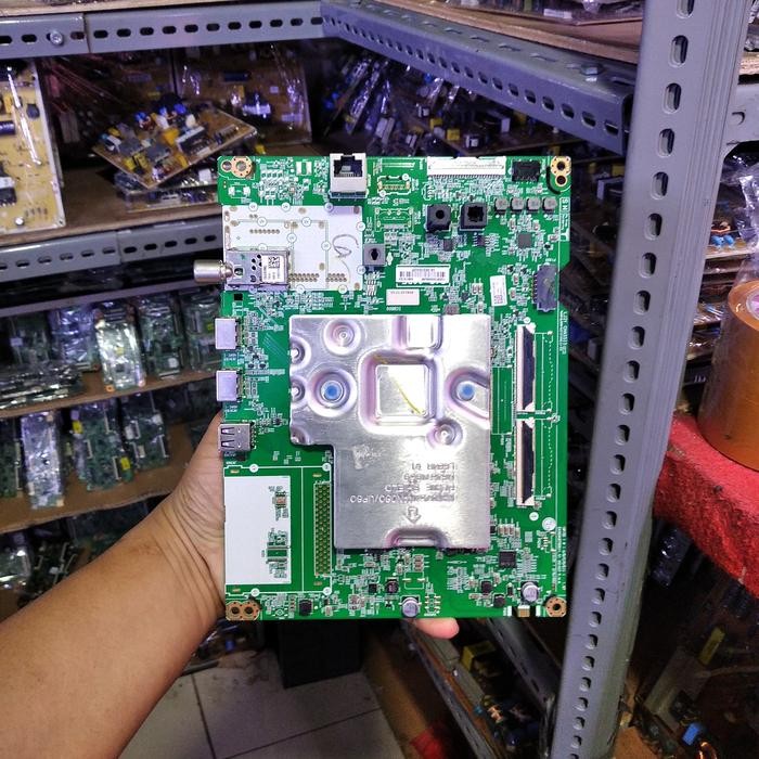 LG 55UP7750PTB MAINBOARD - MESIN TV - MB SMART TV LED LG 55UP7750PTB