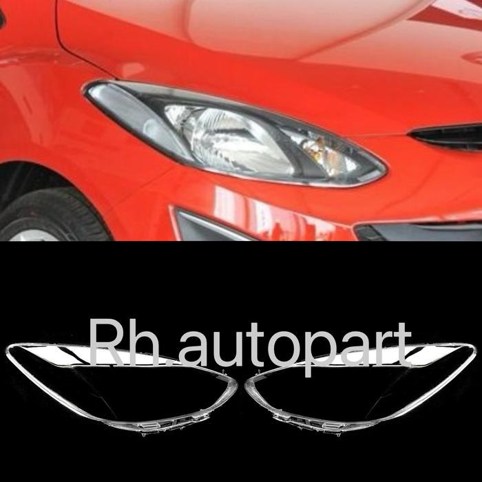 MIKA HEAD LAMP/ COVER LAMPU DEPAN MAZDA 2 2007-2012