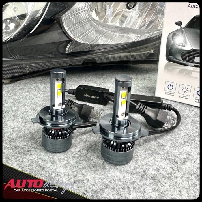 ADF9D Lampu LED Mobil 50Watt Chip CSP 12Volt Putih 6500K H1 H3 H4 H7 H