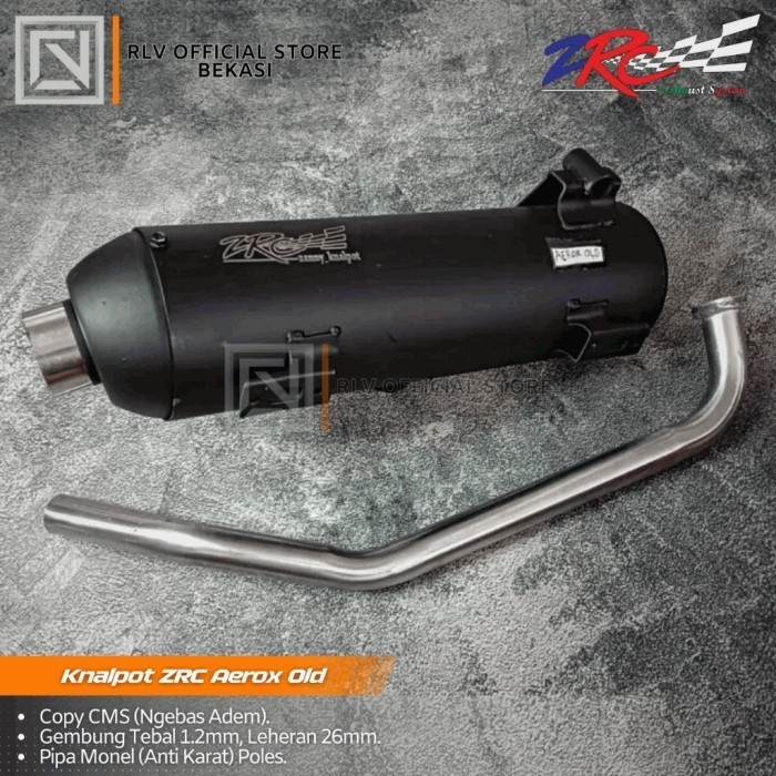 KNALPOT NMAX & AEROX NEW COPY CMS ZRC