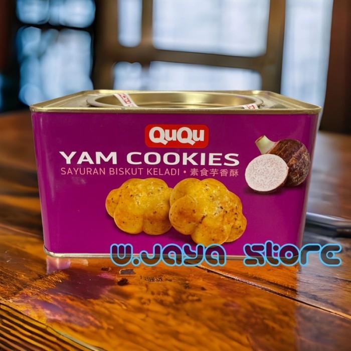 

PastikanTerjaminMutunya- Ququ Green Pea Yam Peanut Cookies 700g