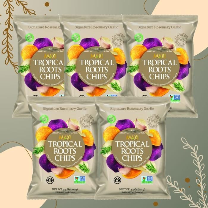 

PastikanTerjaminMutunya- MAXI Tropical Roots Chips 5 Packs / 100g